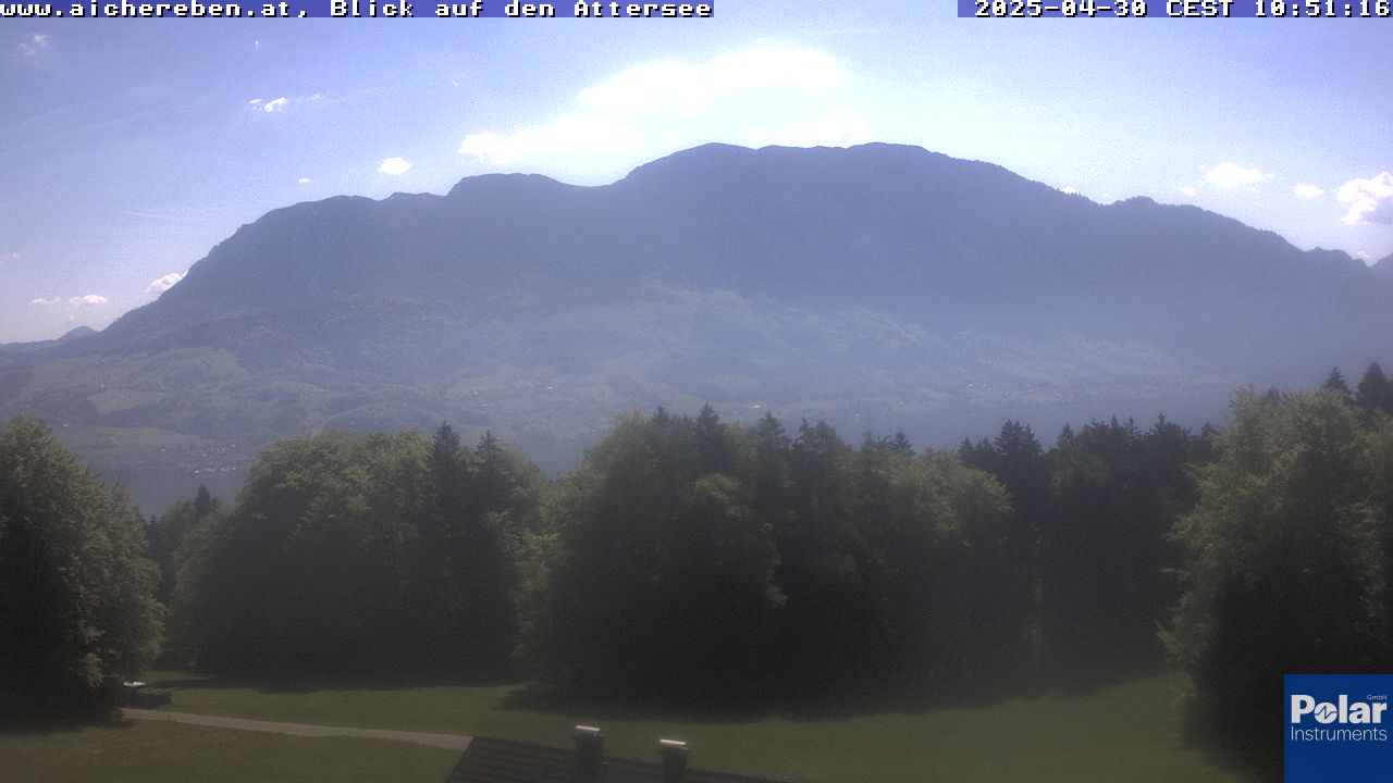 Webcam Obersterreich -  Blick auf den Attersee